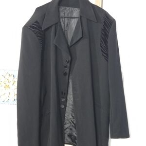 Elegant Black Women's Coat